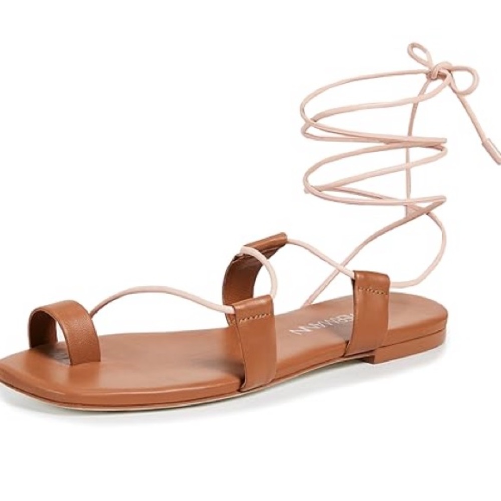 Zimmermann Tan Lace Up Sandals - Sz. 40 - Picture 12 of 16